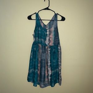 Lightweight Tie Dye Summer Dress